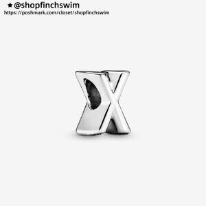 Pandora Letter X Alphabet Charm